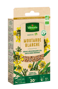 Engrais vert Moutarde blanche - BIO - Petit Modèle 